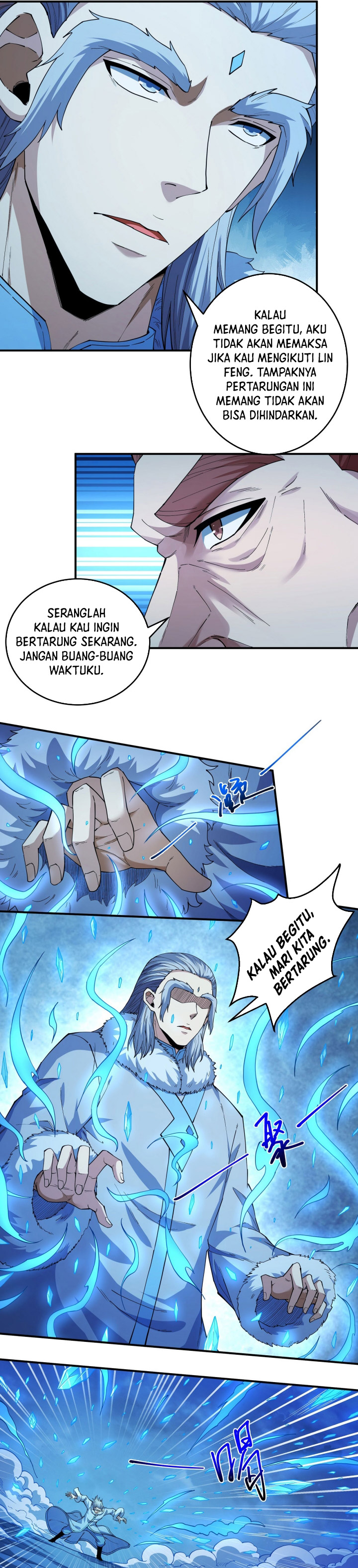 God of Martial Arts Chapter 618 Bahasa Indonesia